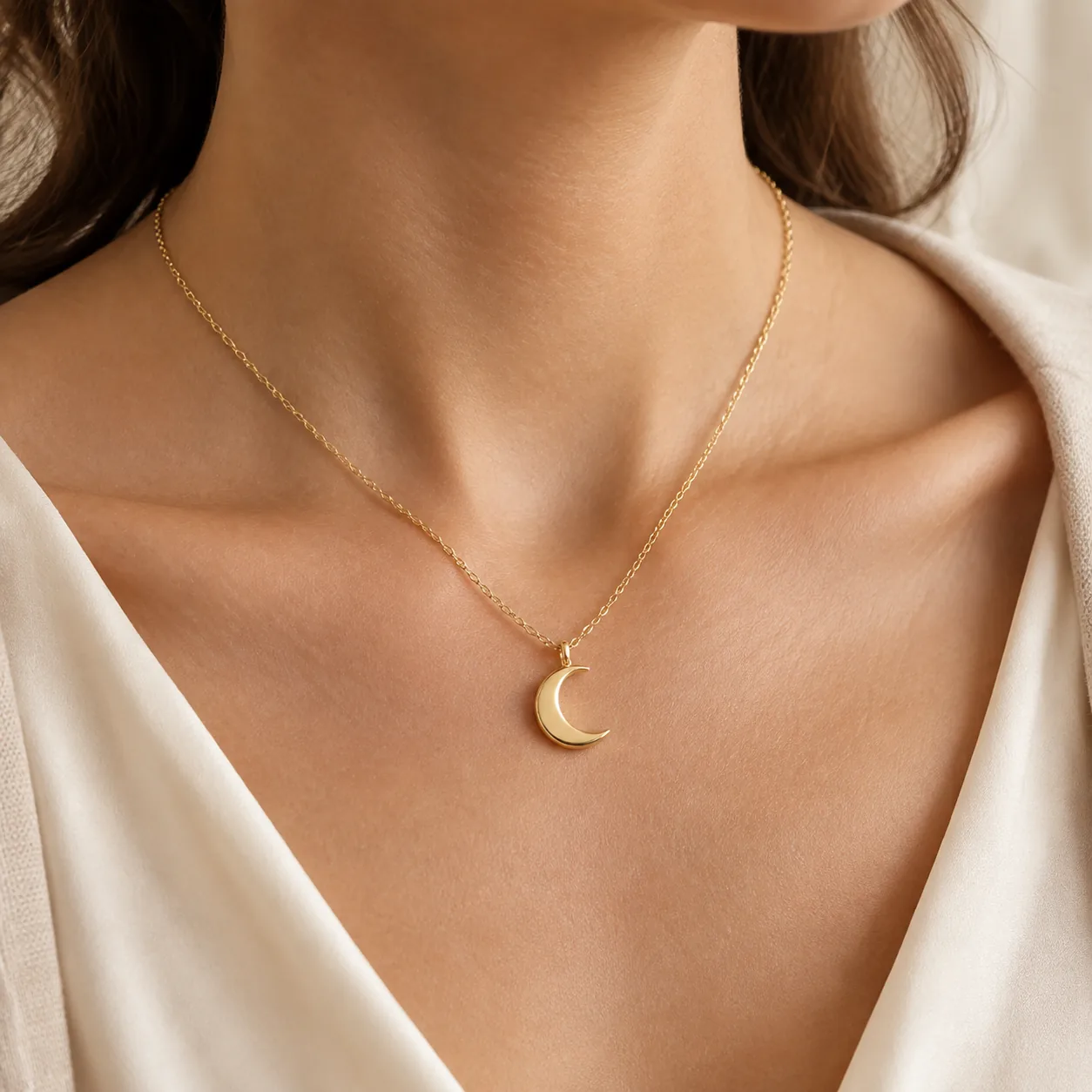 Luna Crescent Pendant