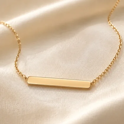 Petite Bar Necklace